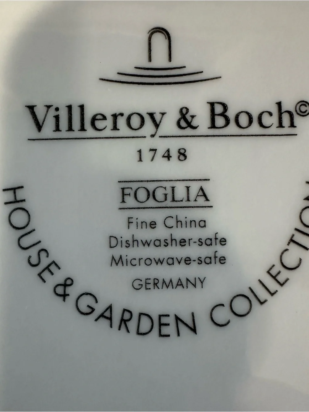 Villeroy & Boch this plate